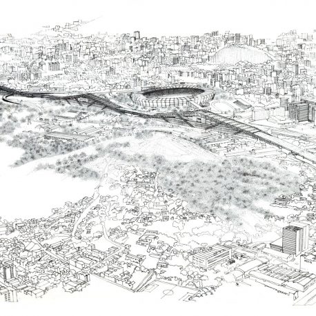  - MULTIVALENT AXIS – A CITY UNDER THE RAIL LINE