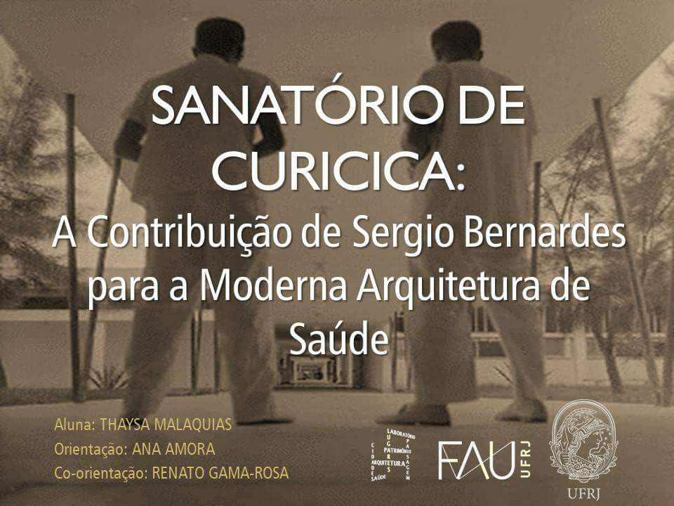 Dissertação sobre o Complexo Sanatorial de Curicica